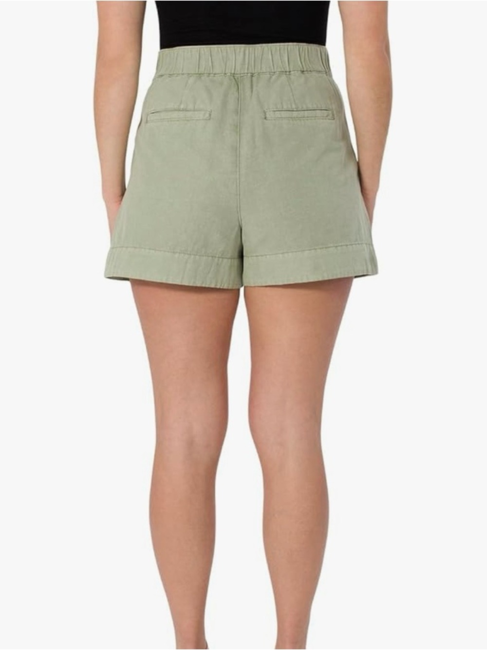 Joie Sage High-Waist Pleated Shorts - Picture 2 of 8